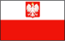 flaga polski z godłem