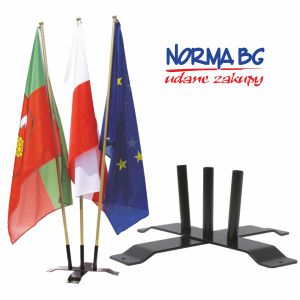 stojak do flag, składany